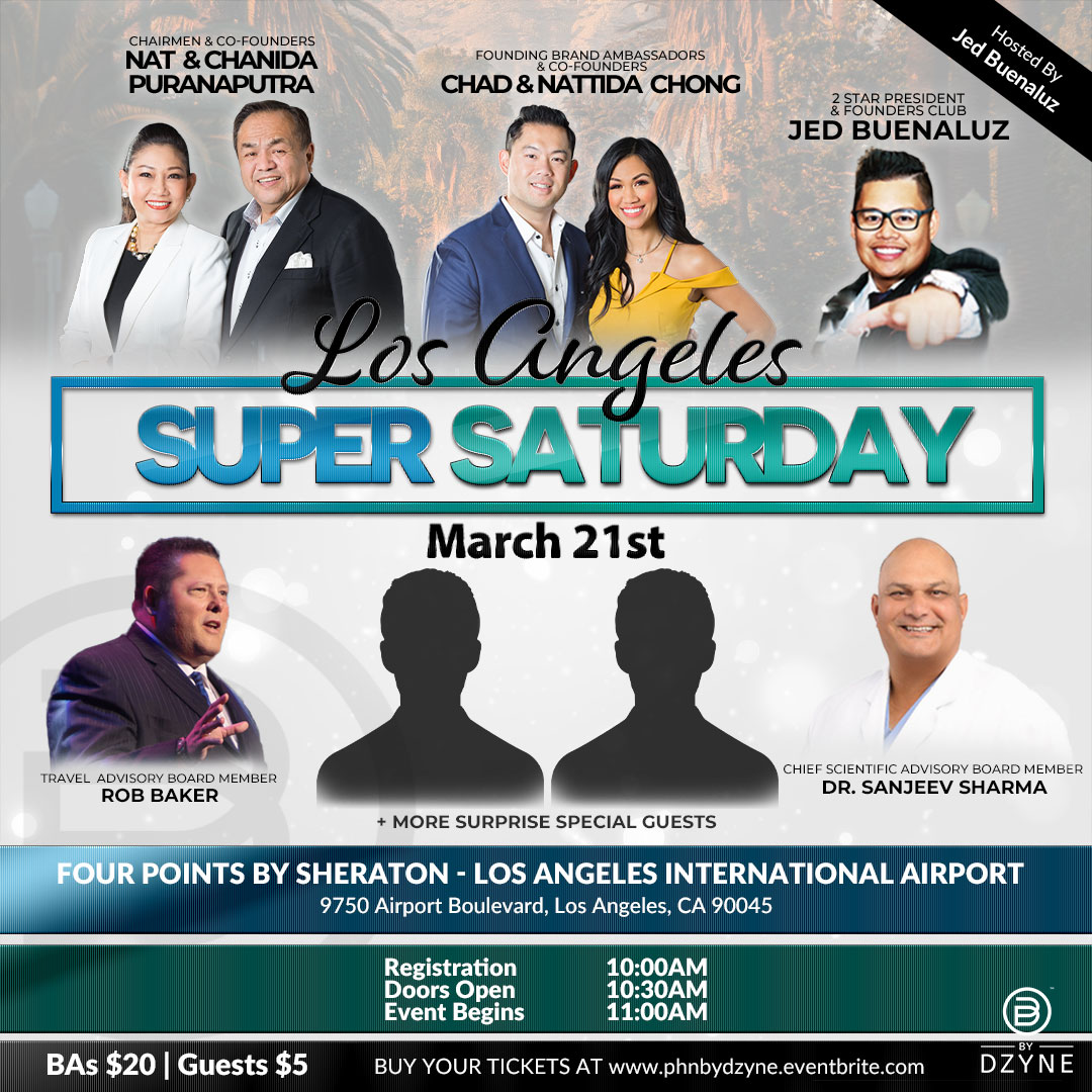 Gather your team & attend Super Saturday on March 21st in LA!