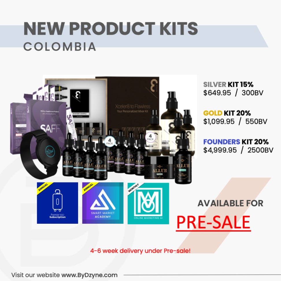 Physical products are coming to Colombia!