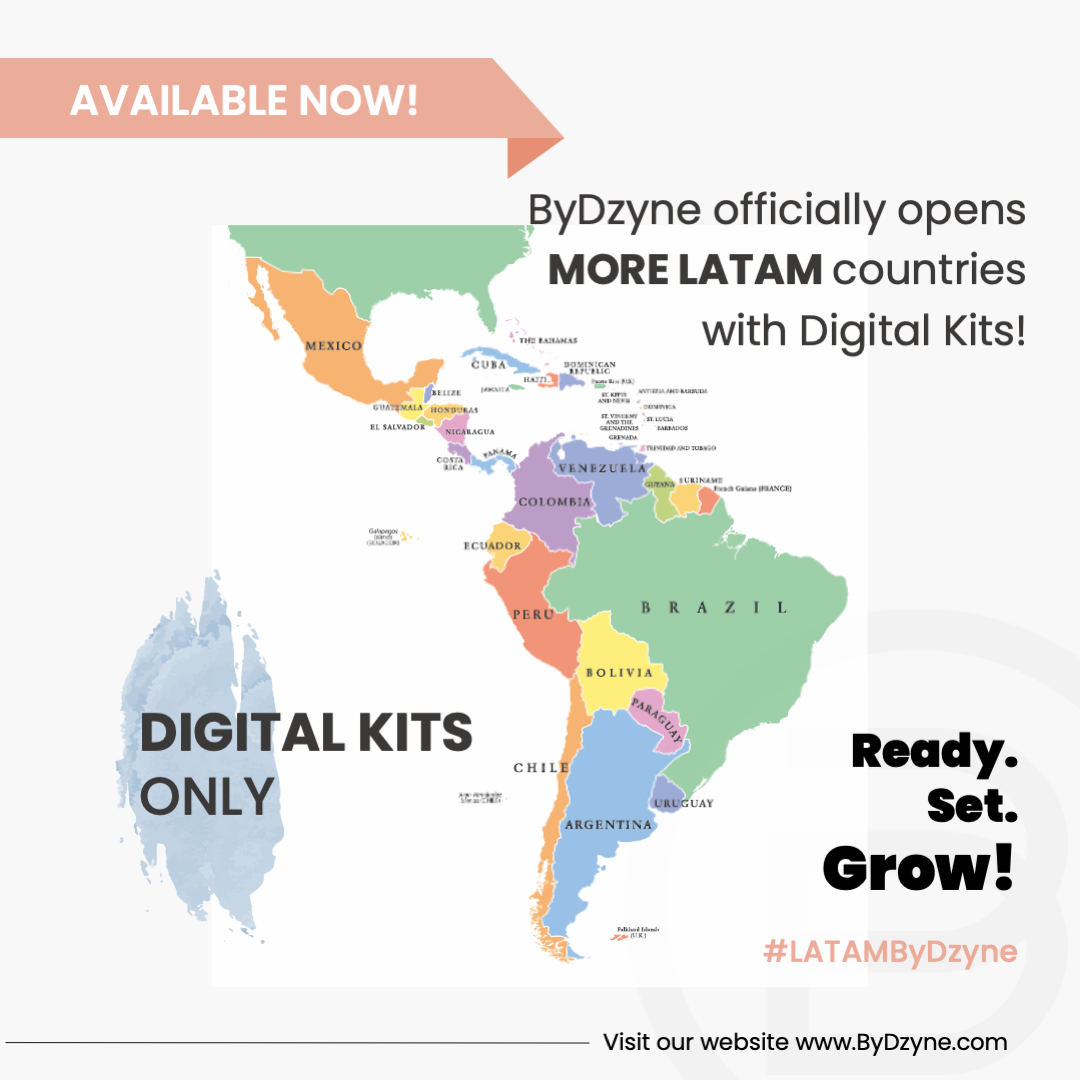 Additional LATAM countries are now OPEN with digital kits