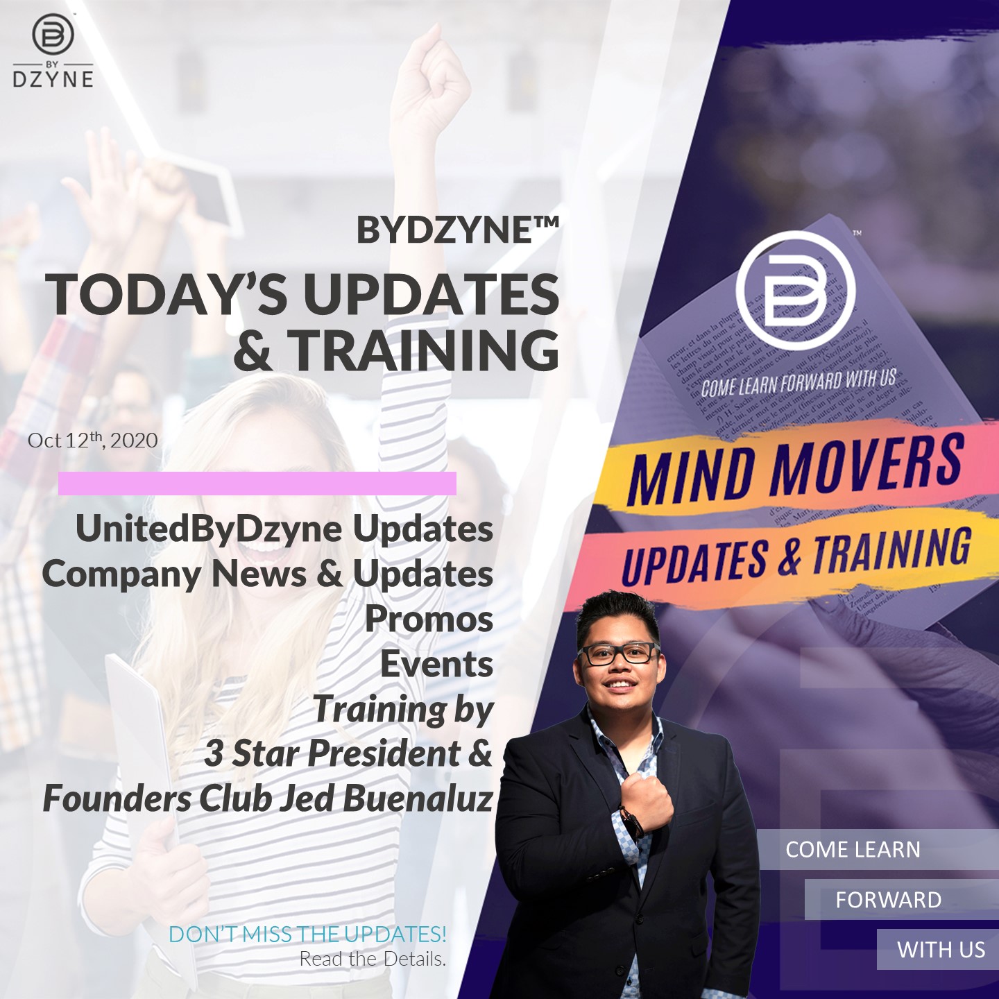 RECAP: 8 Principles to being Your Success Story Ep 45 – Mind Movers Updates & Training