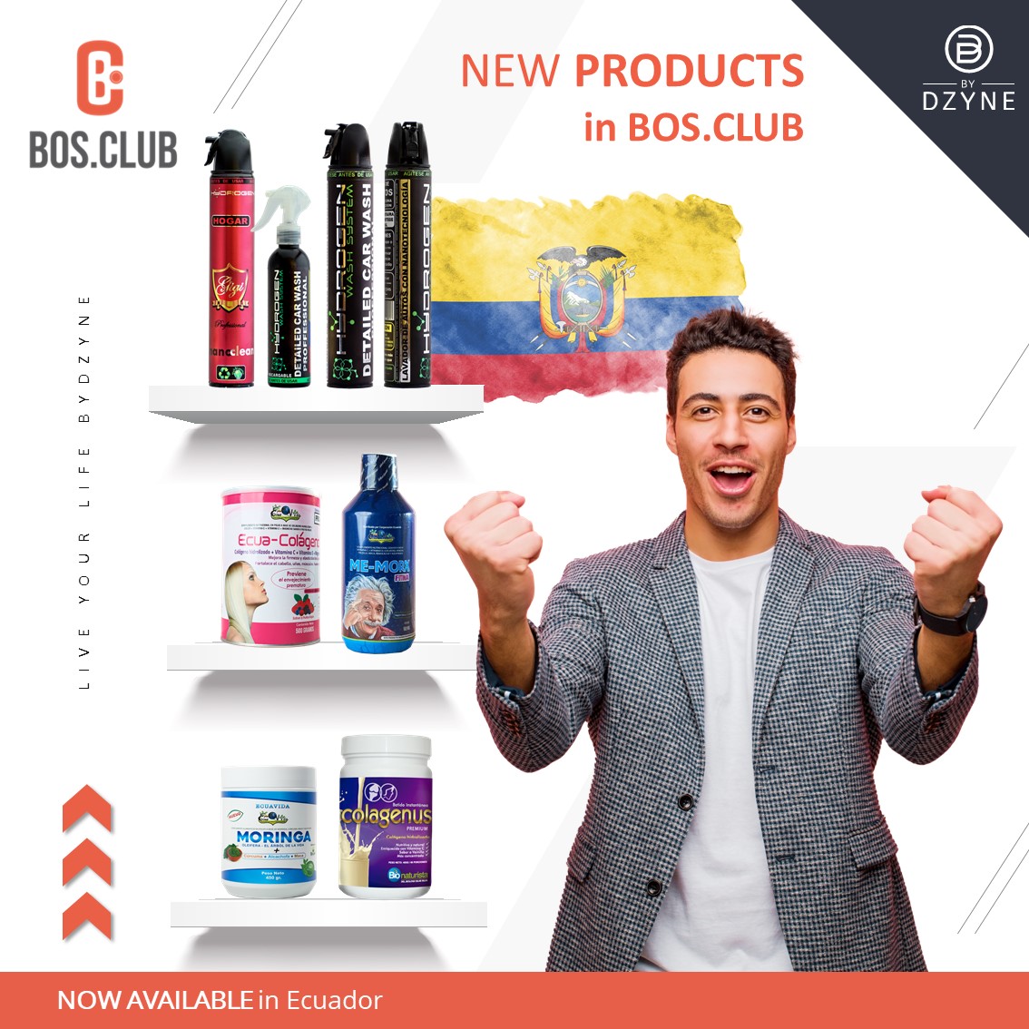 New BOS products now available for Ecuador