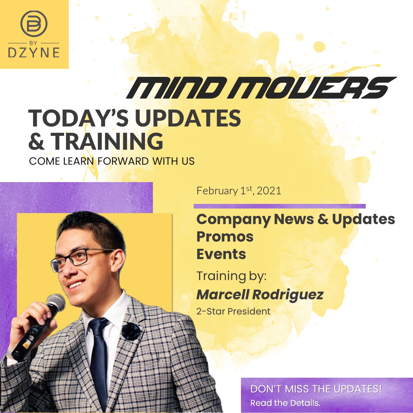 RECAP: Think big, build big Ep 61 – Mind Movers Updates & Training
