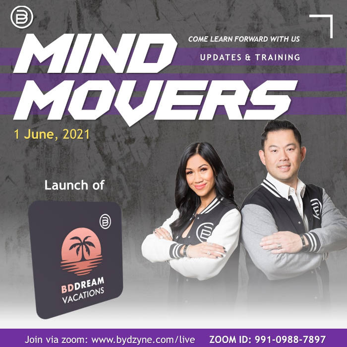 RECAP: Launch of BD Dream Vacations Ep. 76 – Mind Movers Updates & Training