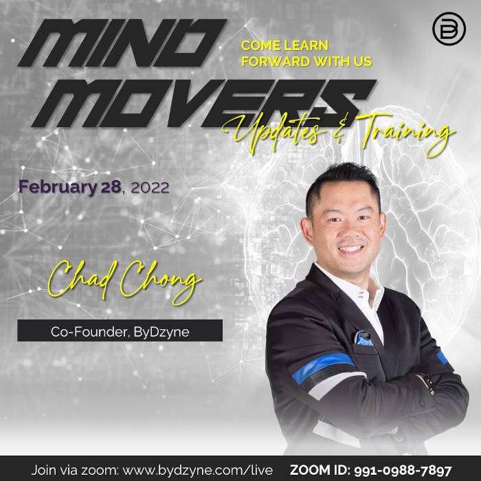 RECAP: Special Training by Co-Founder Chad Chong Ep 111 – Mind Movers Updates & Training
