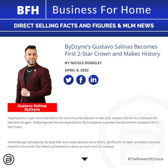 BFH: ByDzyne’s Gustavo Salinas Becomes First 2-Star Crown and Makes History